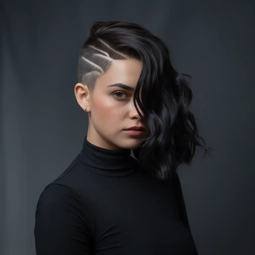 Asymmetrical Undercut