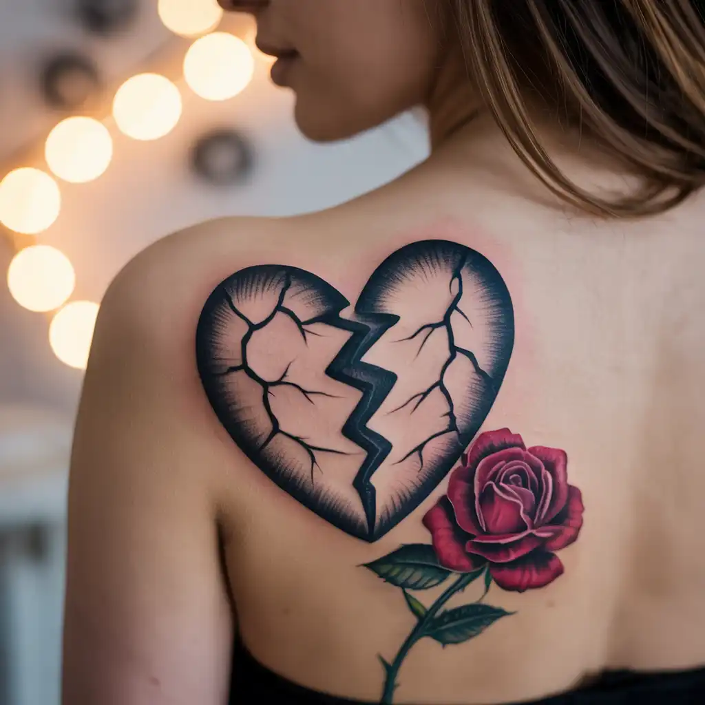 Broken Heart Tattoo
