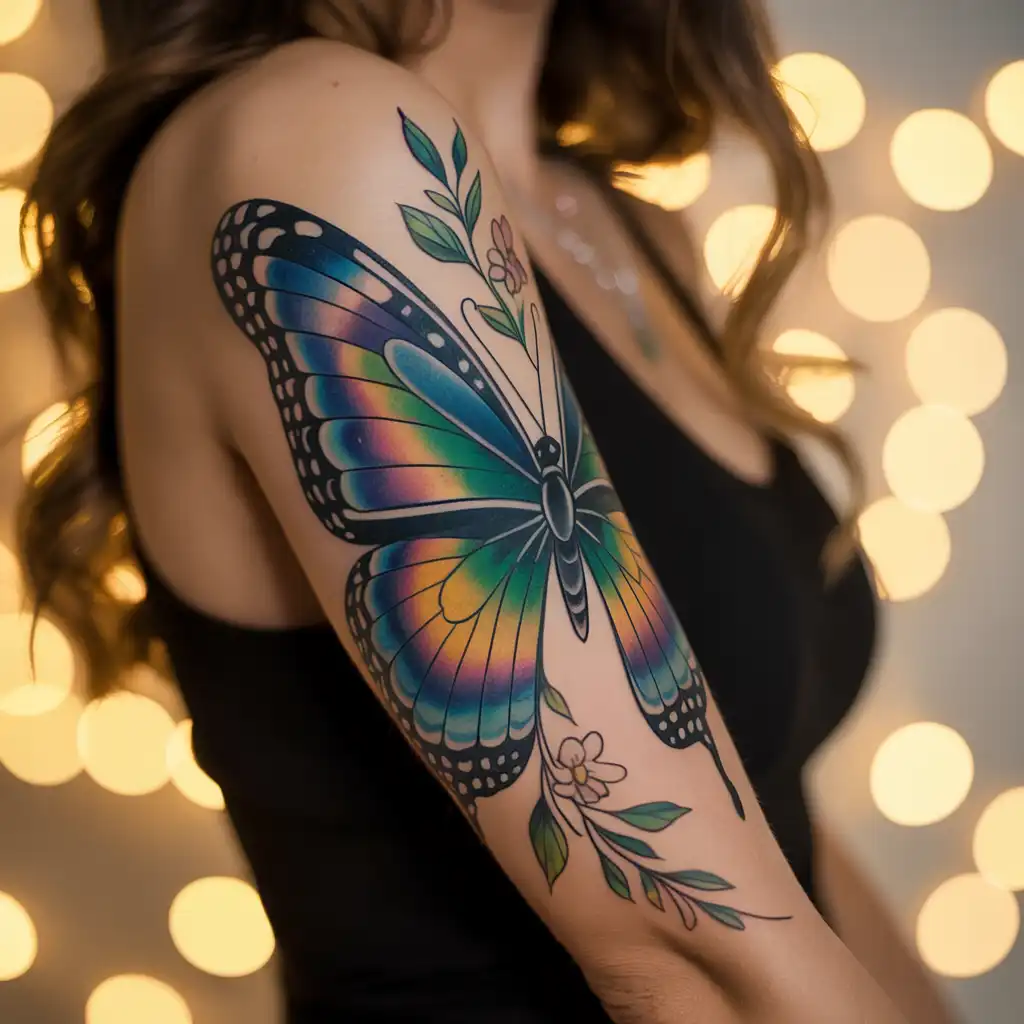 Butterfly Transformation Sleeve