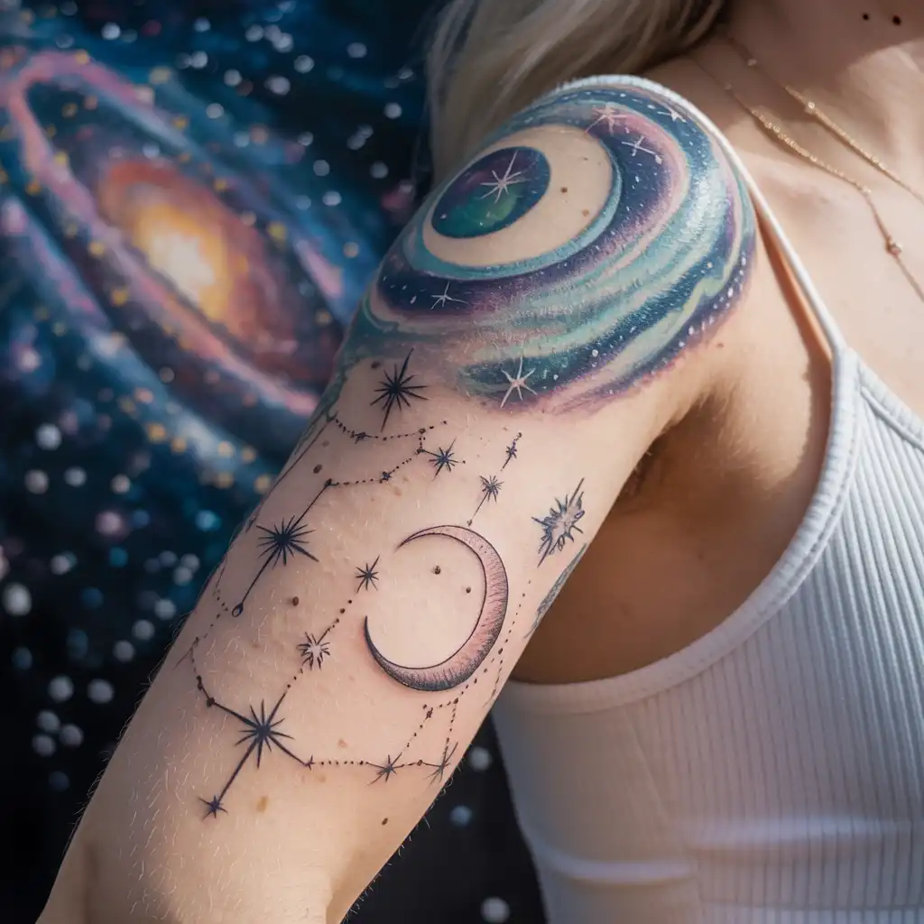 Celestial Feminine Sleeve