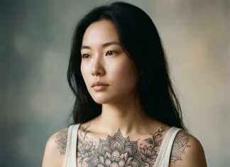 20 Chest Tattoo Ideas for Women With Meaning Chest Tattoo Ideas for Women With Meaning