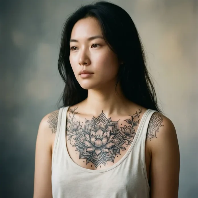 Chest Tattoo Ideas for Women With Meaning Chest Tattoo Ideas for Women With Meaning