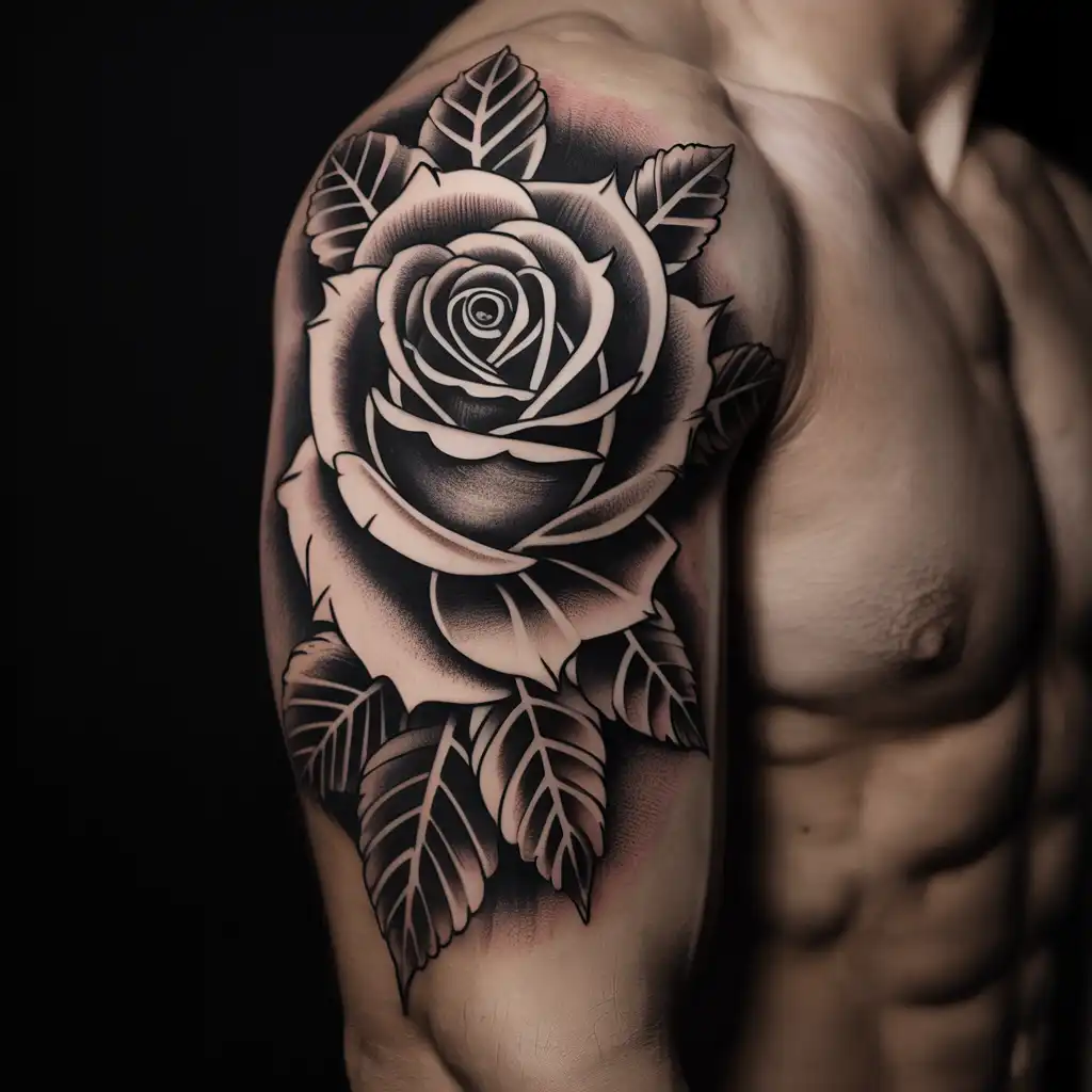 Chicano Rose Tattoo Drawing