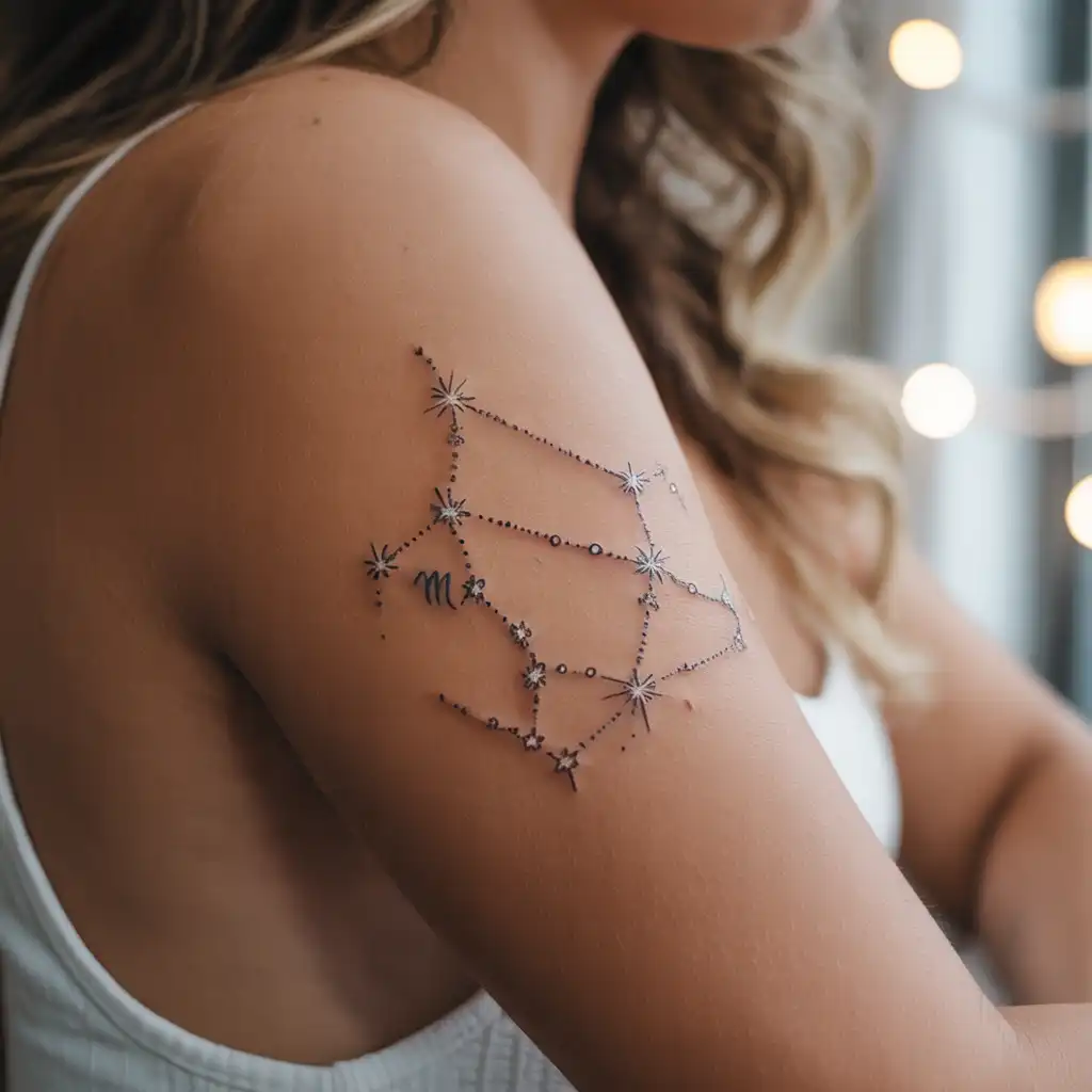 Constellation Star Tattoo