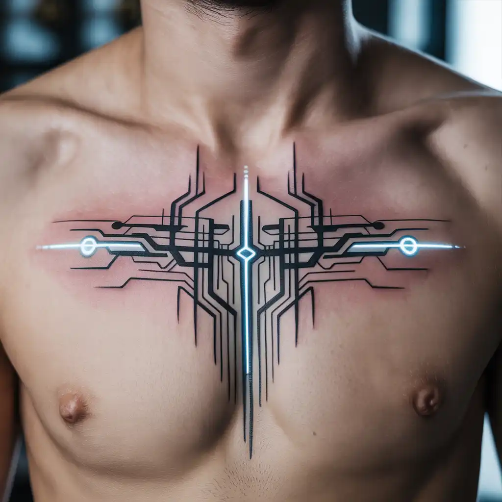 Cyber Sigil Heart Placement