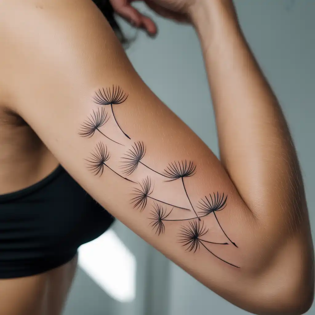 Dandelion Rib Tattoo