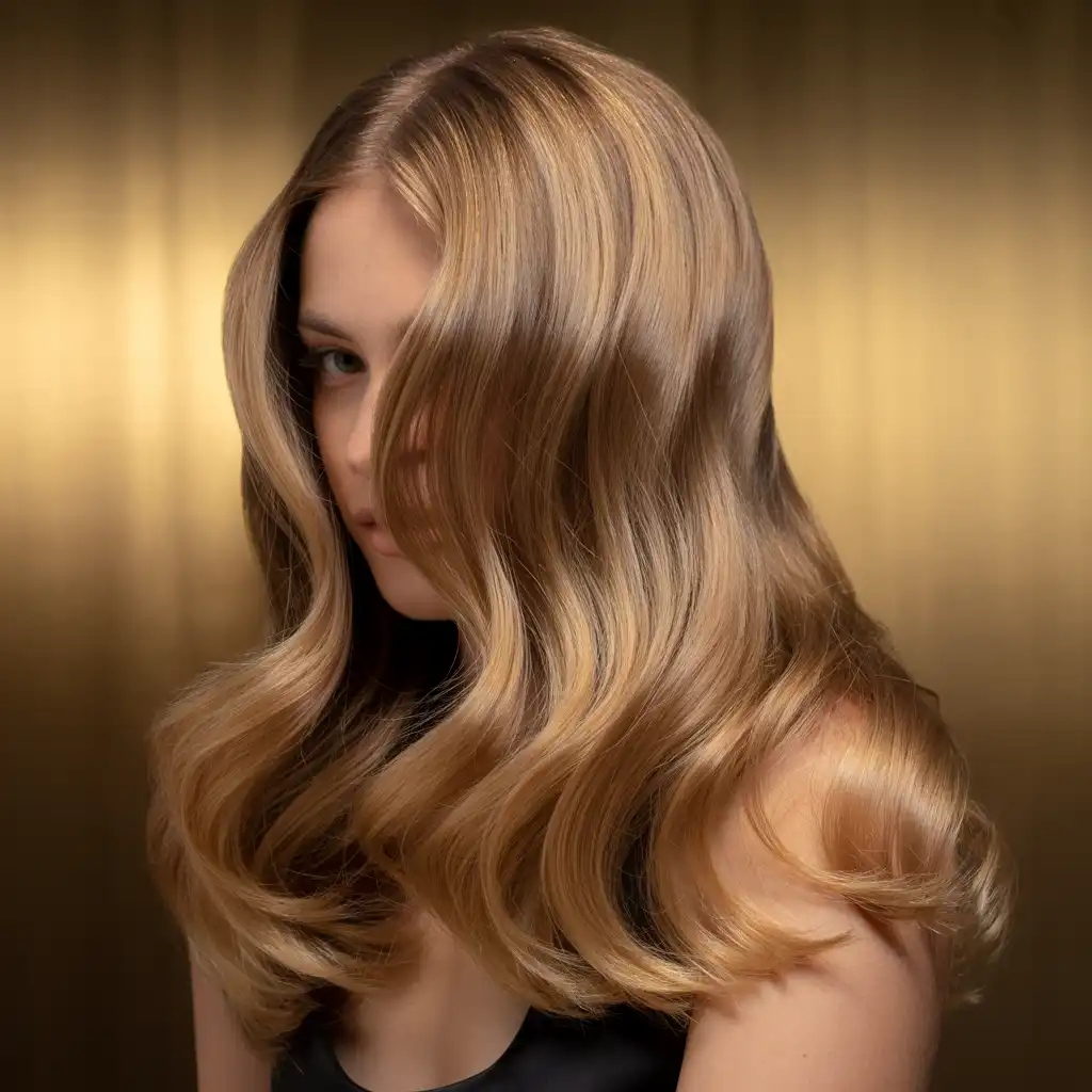 Dark Blonde with Glossy Finish