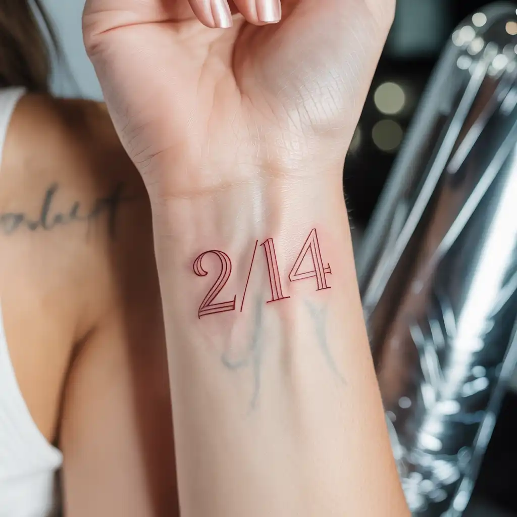 Date Number Valentine Flash