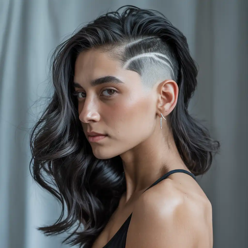 Deep Side Undercut