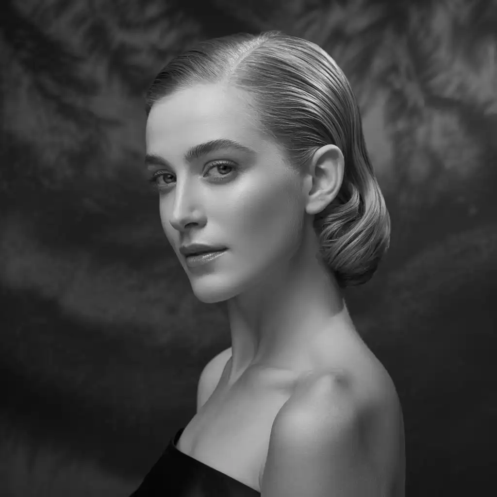 Elegant Slick Back Style