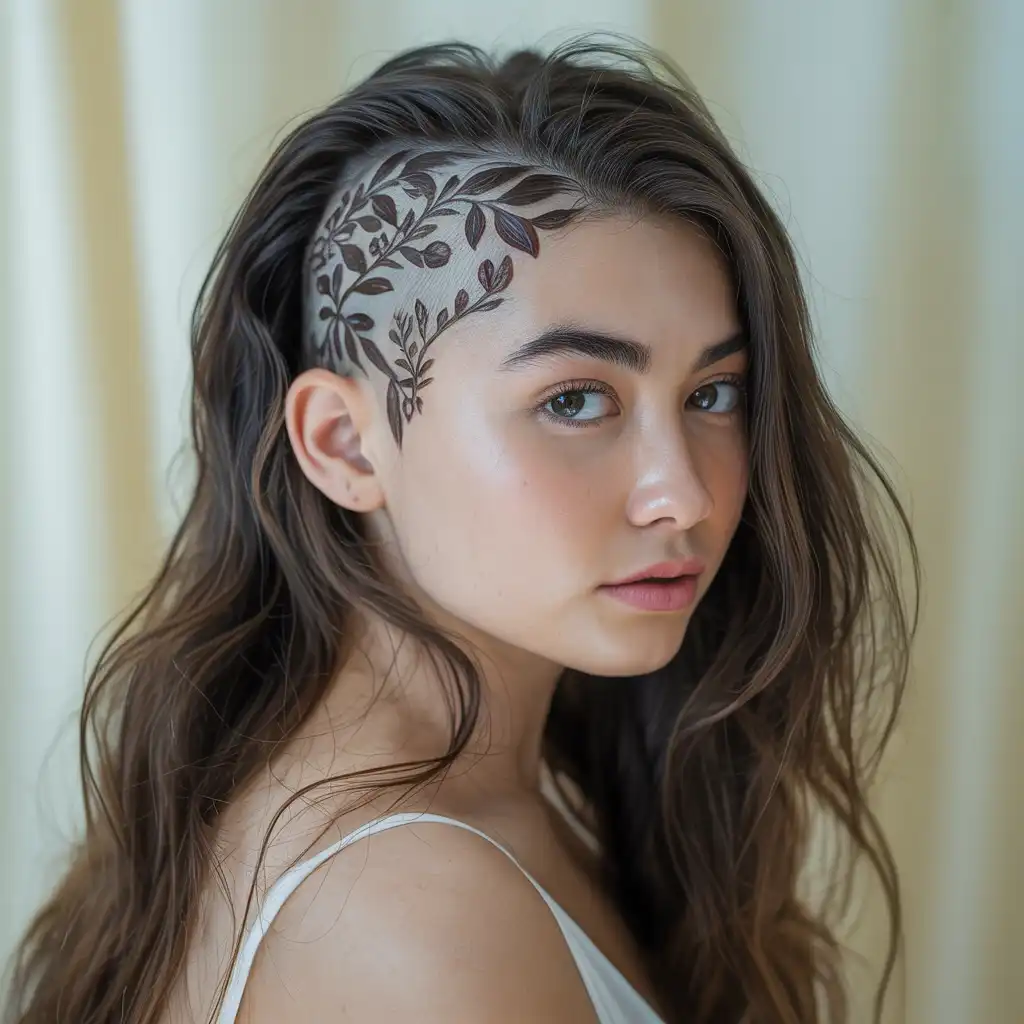 Floral Design Undercut