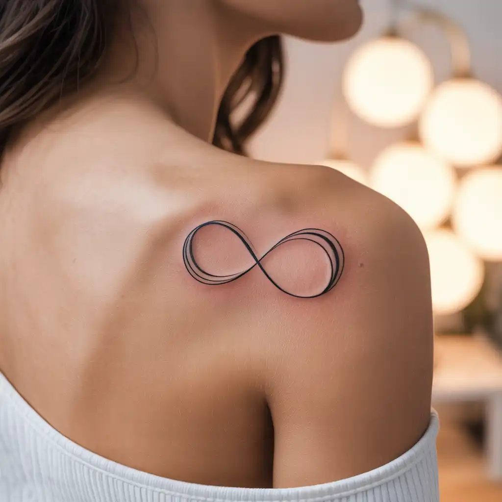 Infinity Heart Tattoo