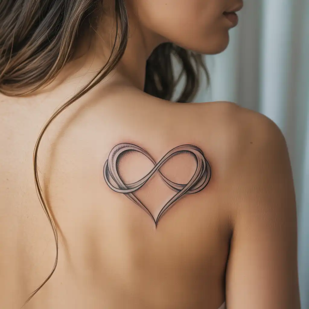 Infinity Heart Tattoo