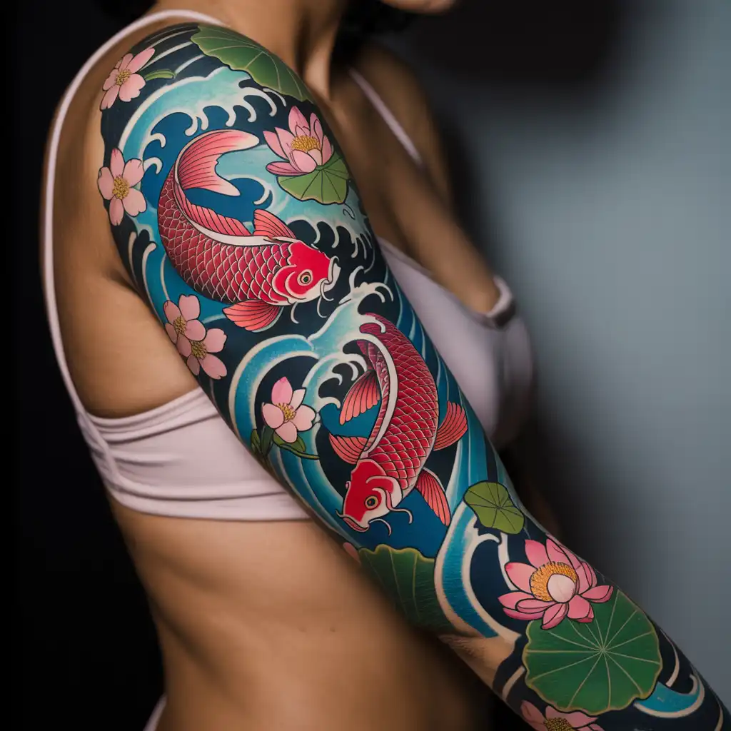 Japanese Feminine Sleeve