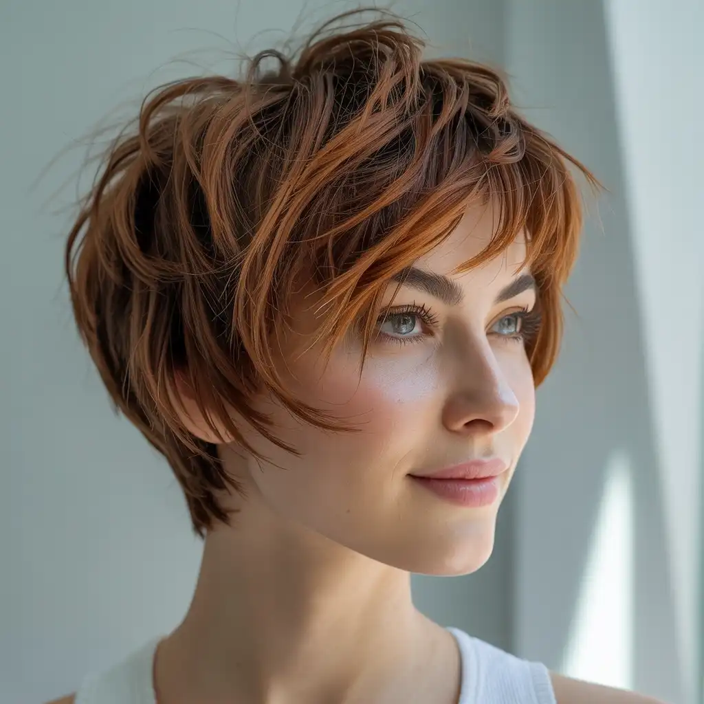 Layered Pixie Bob