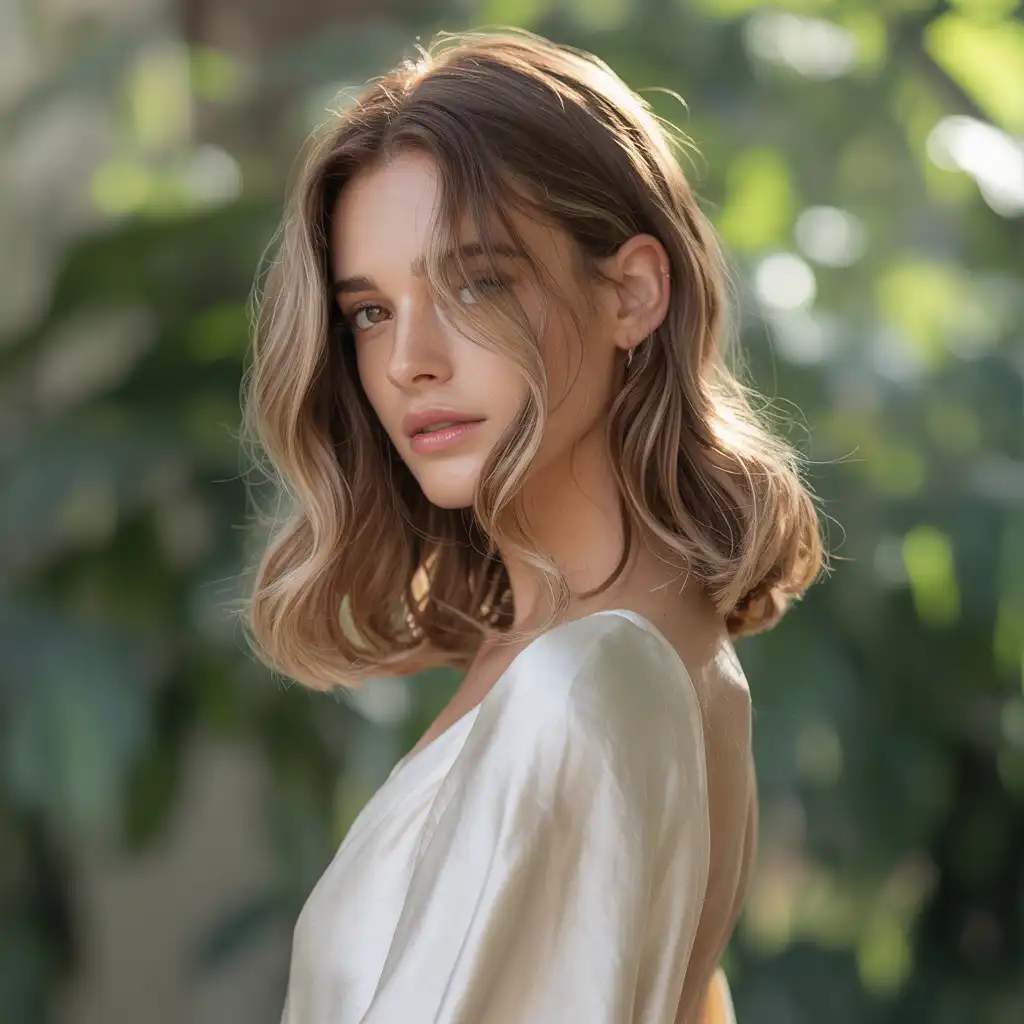 Loose Waves with Side Part