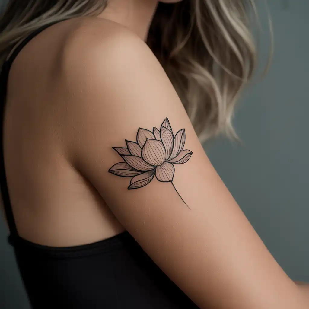 Lotus Flower Tattoo