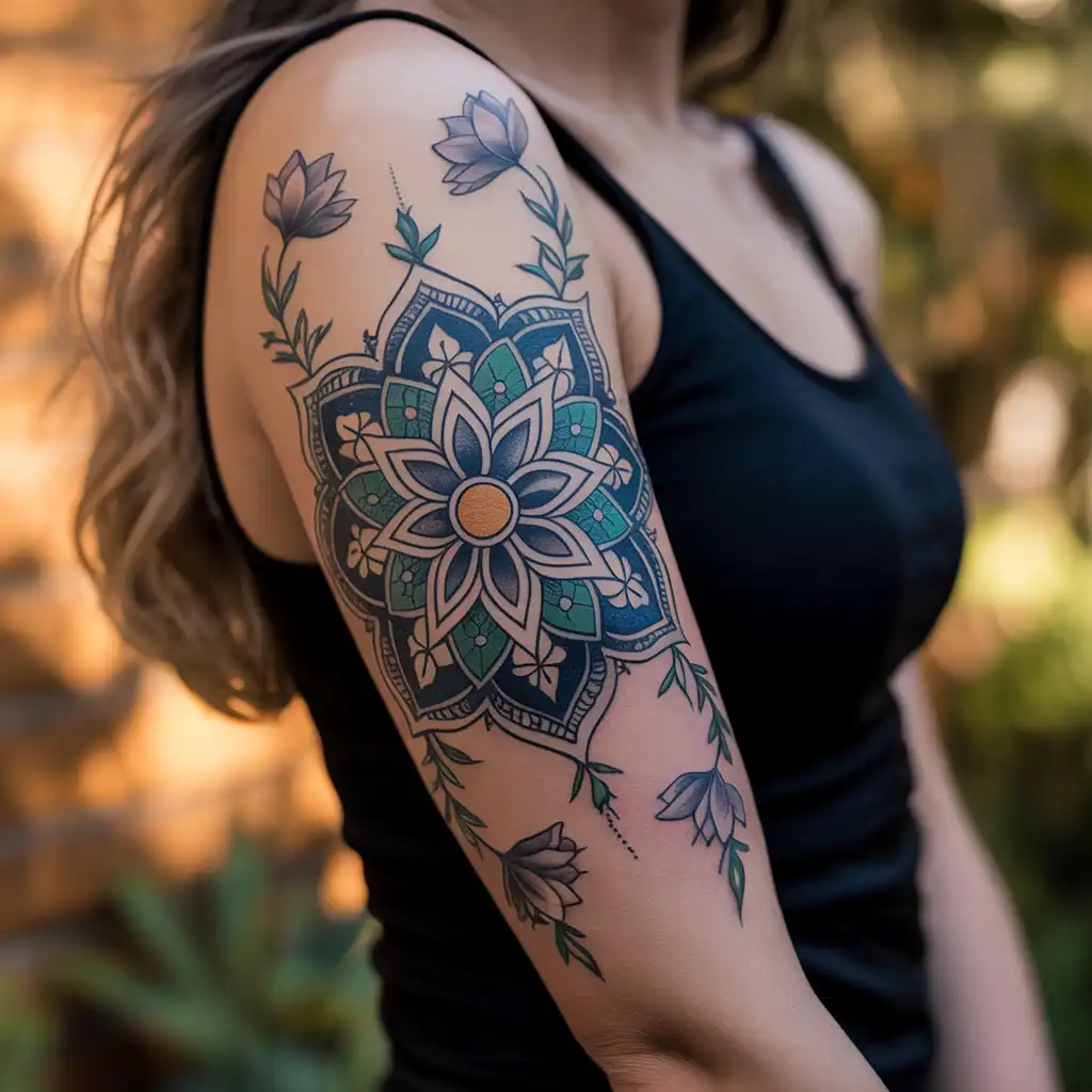 Mandala Feminine Sleeve