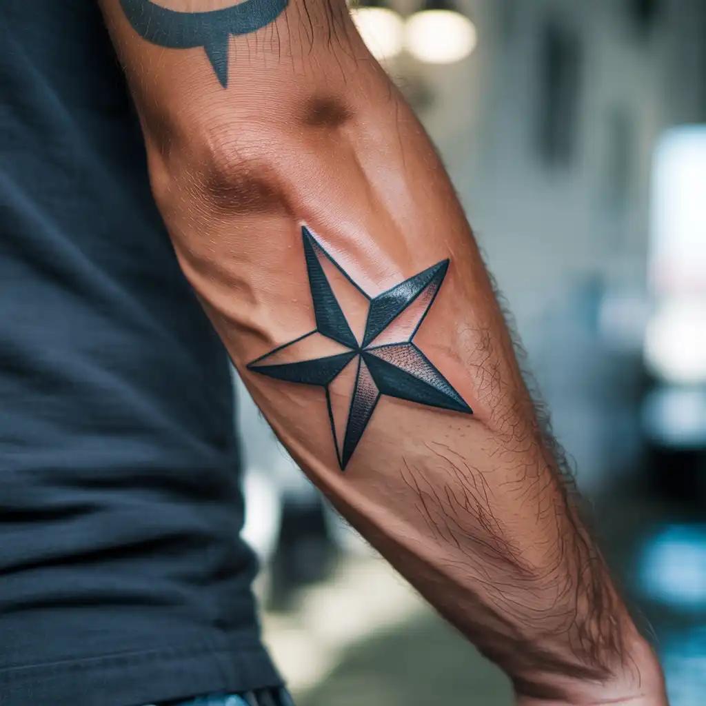 Nautical Star Tattoo