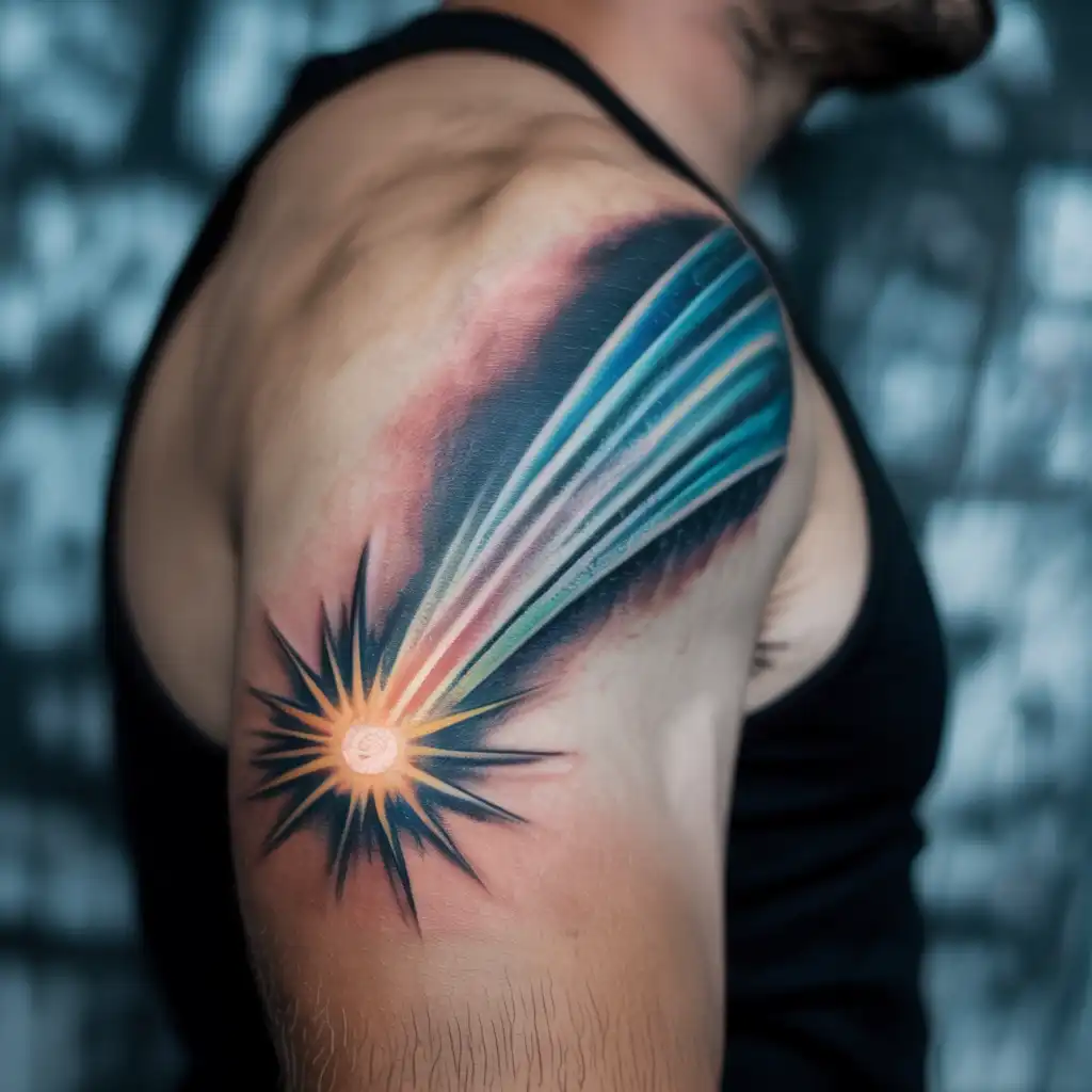 Shooting Star Tattoo