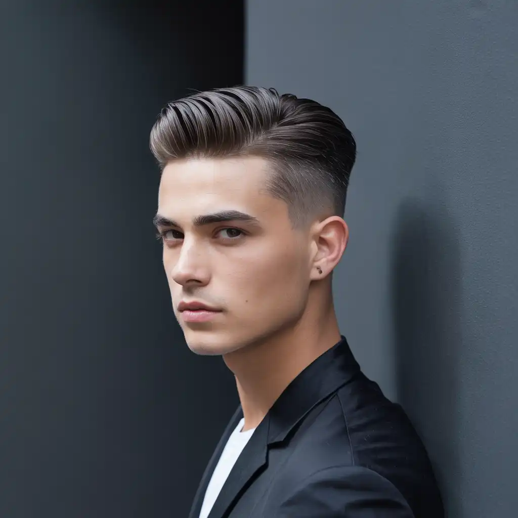 Short Slick Back