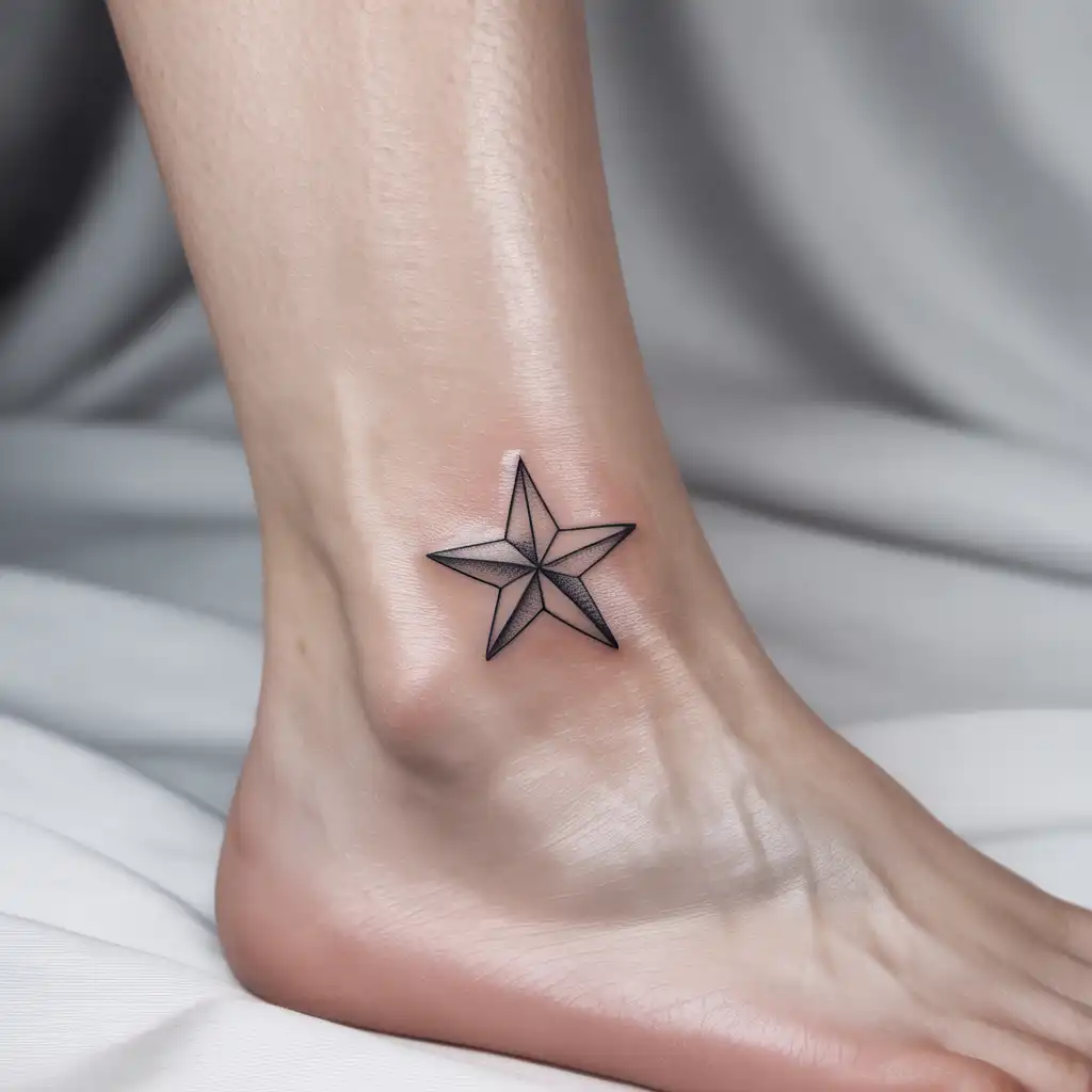 Star Ankle Tattoo