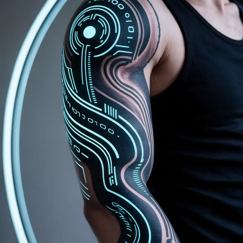 Tech-Glyph Cyber Sigil