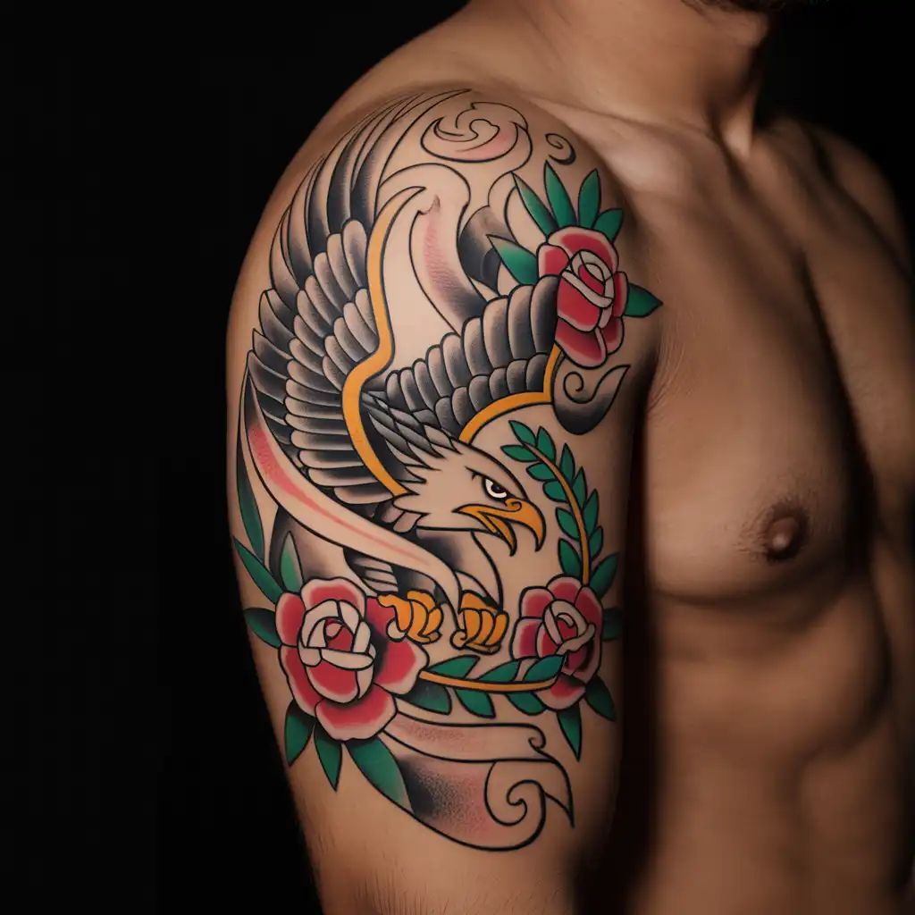 Traditional Chicano Flash Art Tattoo