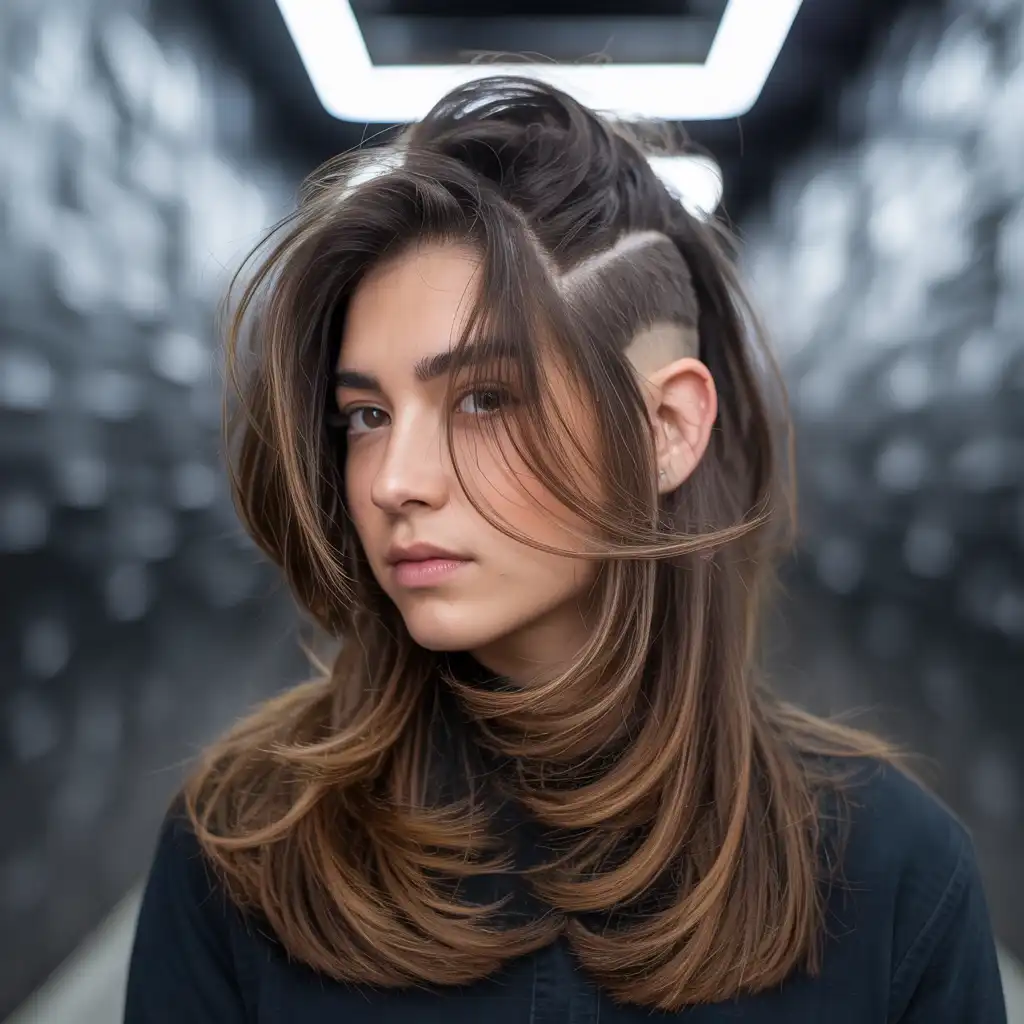 Undercut with Long Layers