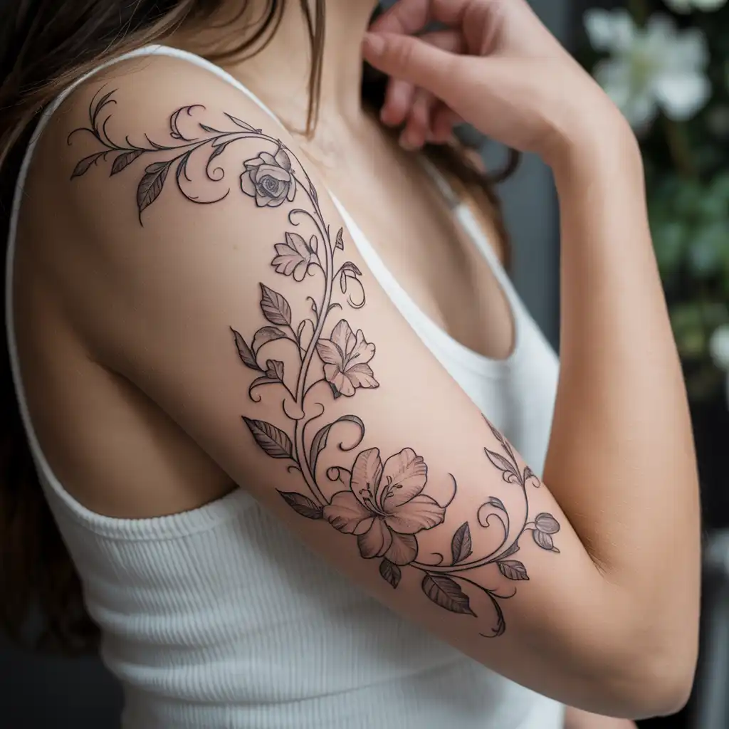 Vine Wrap Tattoo