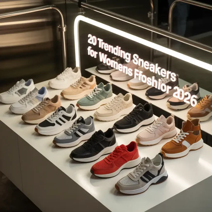 20 Trending Sneakers for Women Fashion 2026