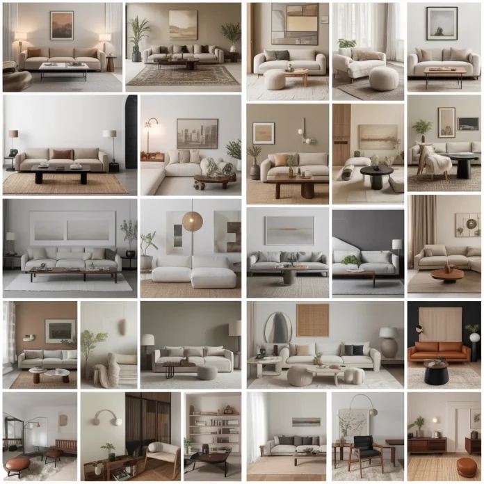 21 Modern Living Room Neutral Color Palette Ideas