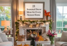 21 Seasonal Decor Ideas for Every Season Home